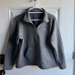 Columbia Gray Quilted Pullover